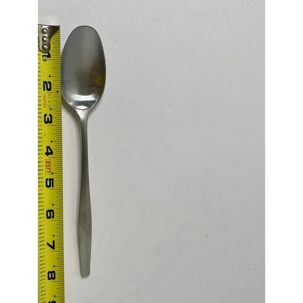 Dansk Variation V Stainless Oval Soup Spoons 8 1/8